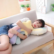 Хипстерская Радужная подушка в японском стиле, домашняя диванная прикроватная Подушка для спальни, декоративная подушка с сердечком для девочек