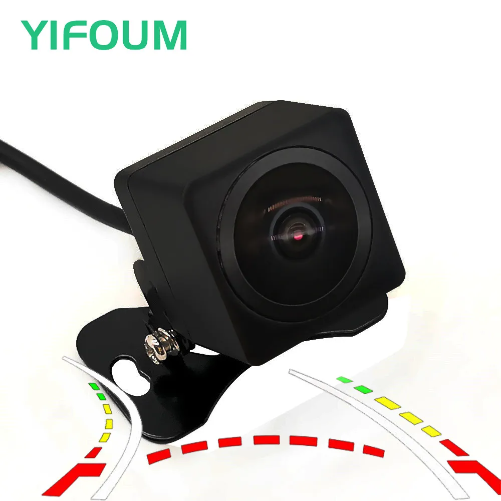 

AHD Fisheye Starlight Night Vision 12LED Dynamic Trajectory Universal Car Rear View Backup Wireless Parking Camera Waterproof