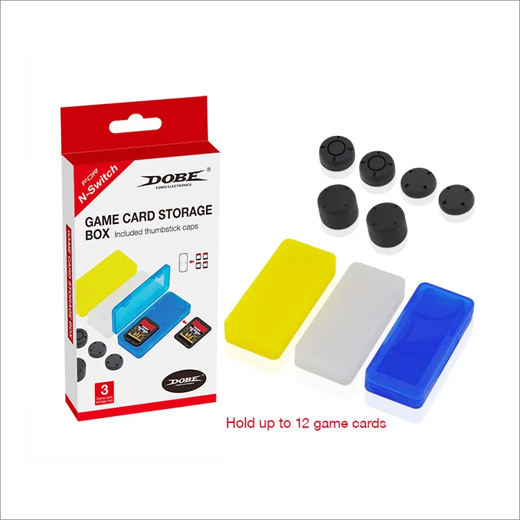 

Dobe Switch ka dai he/Game Card Storage Box Switch TF Card Box + Rocker Take Tns-1846