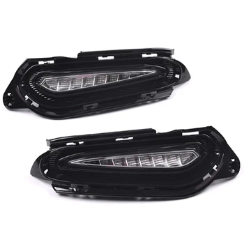 

LED DRL Daylight Daytime Running Lights Front Fog Light Lamp for Honda HRV HR-V 2014-2017