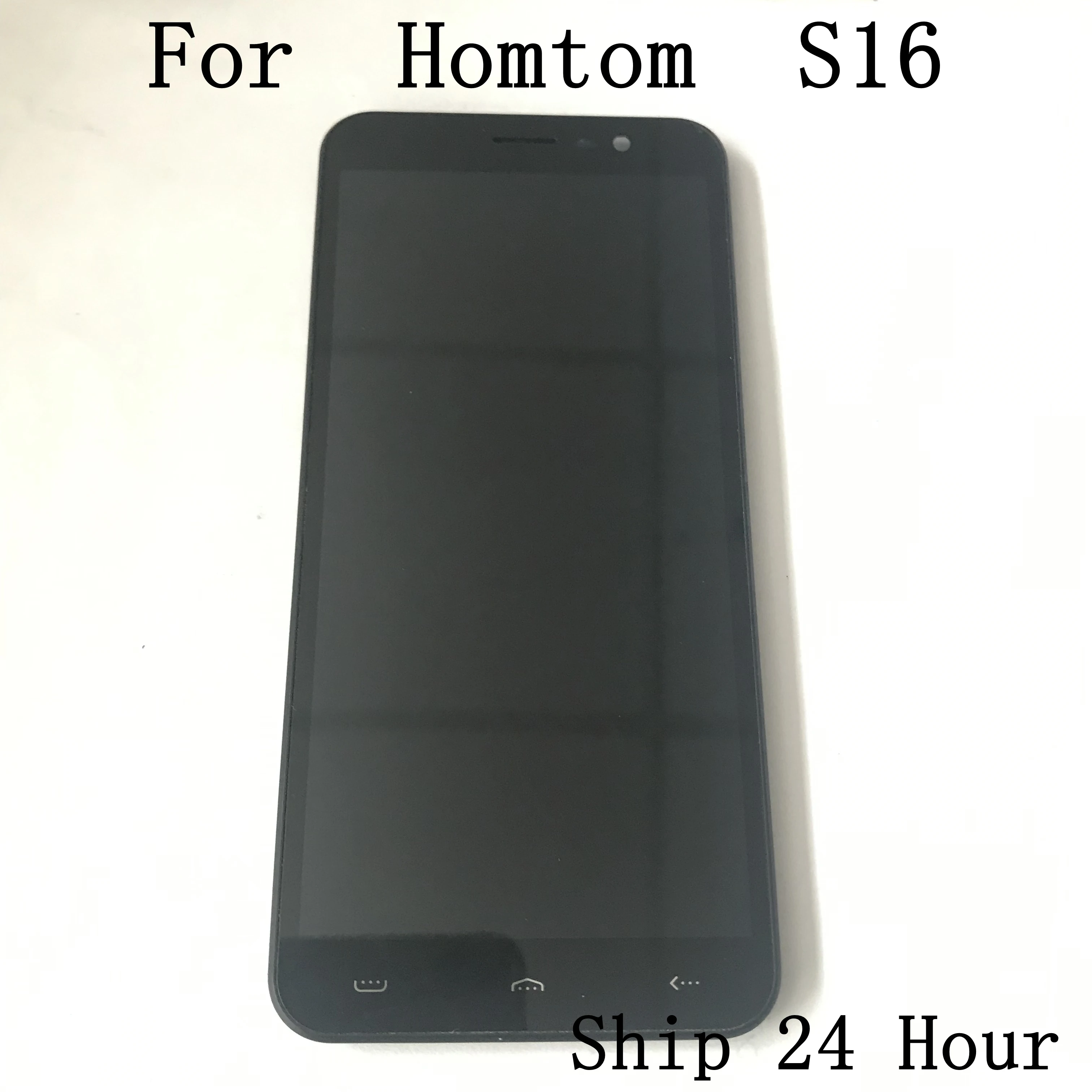 

Homtom S16 Used LCD Display Screen + Touch Screen + Frame For Homtom S16 5.5inch Screen MTK6580 Quad-Core 3000mAh Smartphone