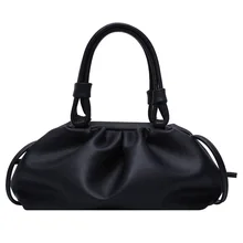 Осенние и зимние однотонные женские сумки новые корейские женские сумки маленькая модная сумочка