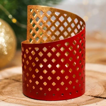 

Souvenir candlestick India "Rhombuses"