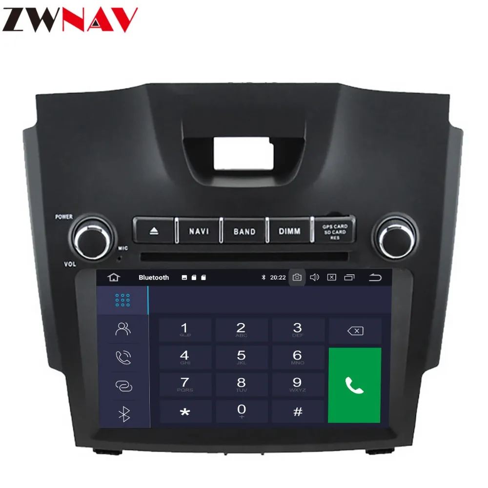 Perfect DSP BT 2 din Car Radio Multimedia dvd Player android 9.0 for Chevrolet Trailblazer Colorado S10 Isuzu D-max gps stereo head unit 5