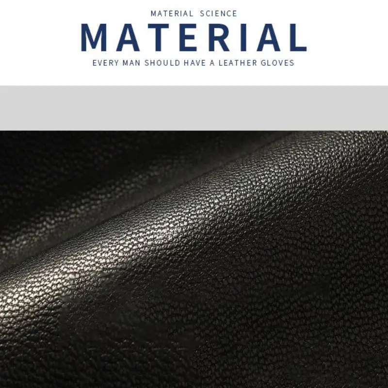 Зимние перчатки из искусственной кожи, перчатки для занятий спортом на открытом воздухе, перчатки для вождения, ветрозащитные теплые перчатки для сенсорного экрана