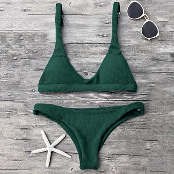 

Hot Sexy Bikini Set Print Swimwear Women Beach Bathing Suit Push Up Bandage Bikini Maillot De Bain Femme 2020 Swimsuits h