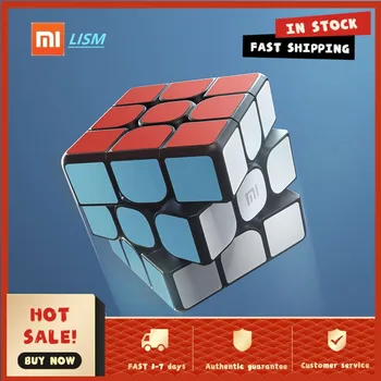 

Original Xiaomi Mi Smart Magic Cube Bluetooth 3D Dynamic Teaching Six Axis Sensor Work With Mijia APP for Science Education Toy