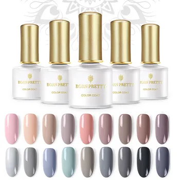 

BORN PRETTY Grey Series Nail Gel Polish Nail Color Black UV Gel varnish Varnish Soak Off Nail Art Accessories