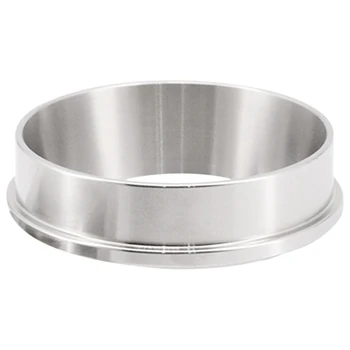 

58mm 304 Stainless Steel ligent Dosing Ring Brewing Bowl Coffee Powder for Espresso Barista Funnel