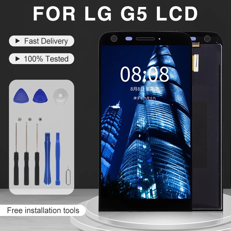 Оригинальный сенсорный ЖК-экран Catteny 5 3 дюйма для LG H850 дигитайзер G5 дисплей в