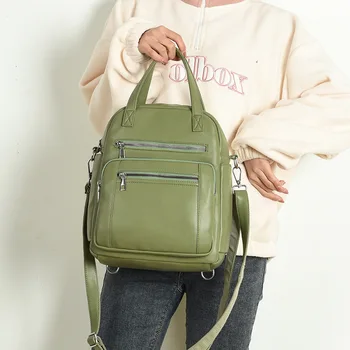 

2020 New Multi-layer Large Capacity Small Fresh Backpack Casual Super Fire Ins Large Backpack Women Bag