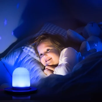 

Rechargeable LED Night Light With multiple colour Change Remote Rechargeable Kids Gift Lamp usb charging