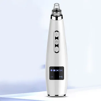 

1PC Electric Blackhead Remover Portable Pore Cleanser Blackhead Removal Tool Beauty Instrument (White)