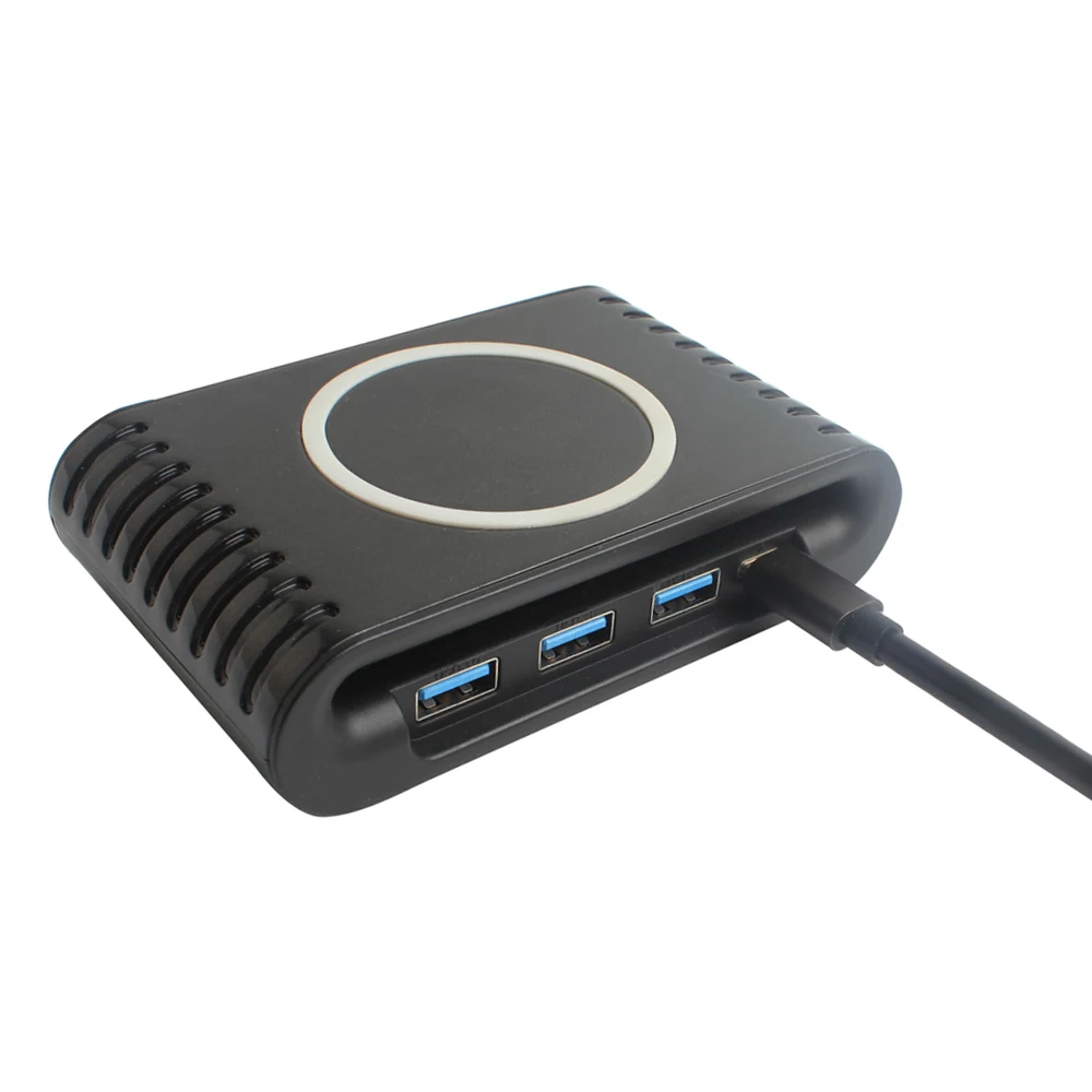 USB-C концентратор адаптер для высокой четкости USB3.0 TF кард-ридер Поддержка PD/проводной зарядки usb type-c док-станция