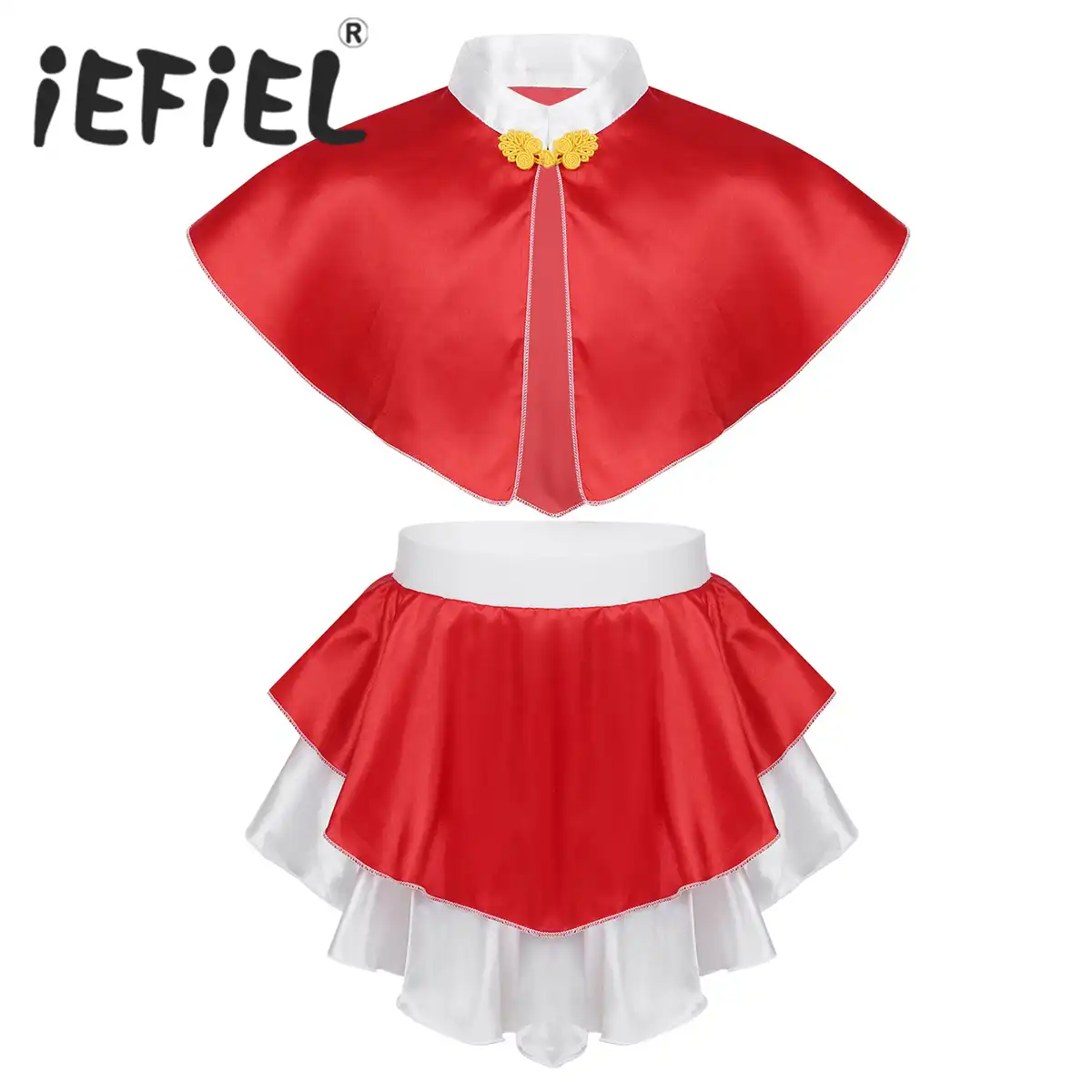 girls red santa dress