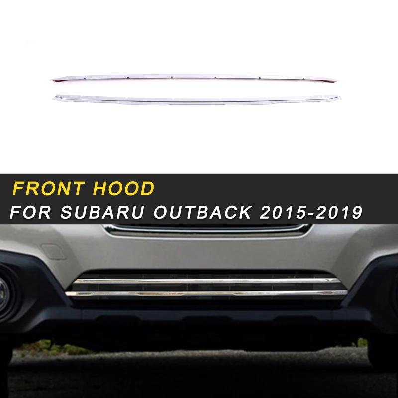 Для Subaru Outback- автомобильный Стайлинг передняя капот средняя сетка бампер решетка Стикеры для обклейки автомобиля внешние аксессуары
