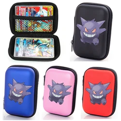Tomy – boîte de rangement Pokemon, boîte de rangement de cartes de jeu, Album de capacité 60, porte cartes, étui rigide, boîte de rangement pour écouteurs, jouets 
