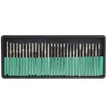 Алмазные сверла набор хвостовик для гравировки резьба, вращающийся инструмент оборудование Великобритания