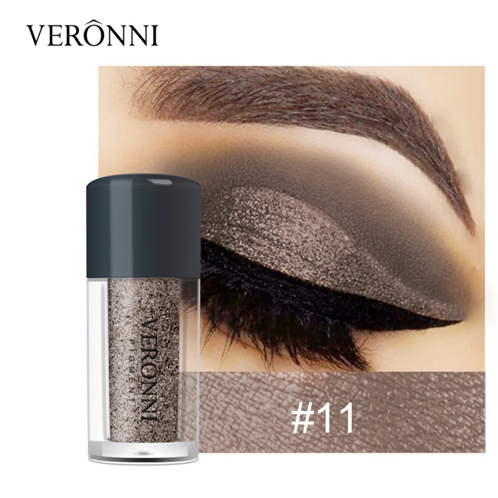 K Eyeshadow Pallete Beauty Glazed makeup Portable 12 Colors/Set Metalliic Shiny Smoky Eyes Eyeshadow Waterproof Glitter#35109 - Color: K
