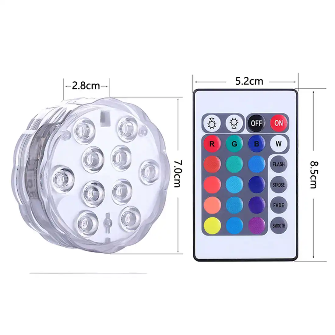 piscina luz led impermeables luces