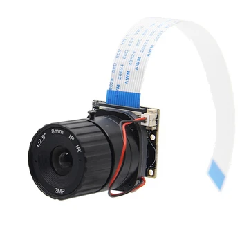 

for Raspberry Pi Camera / 5MP 8mm Focal Length OV5647 Chip NoIR Camera Board for Raspberry Pi 3 Model B/2B/B+/Zero/Zero WH