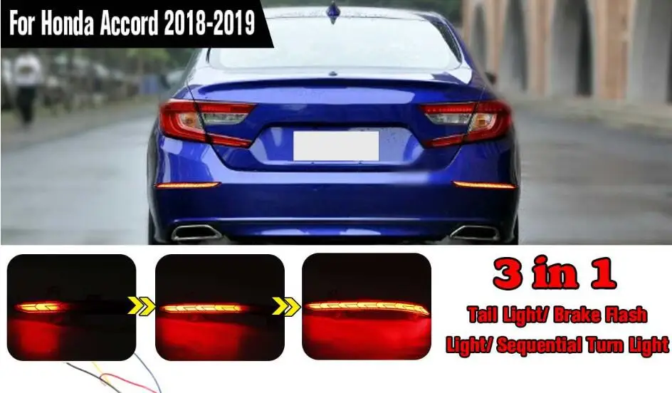Автомобильный Стайлинг для Accord дневного света~ год светодиодный DRL передний свет Accord противотуманная фара автомобильные аксессуары Brio BR-V URV hrv