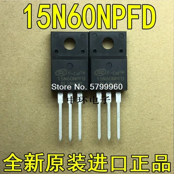 

10pcs/lot 15N60NPFD TO-220F transistor
