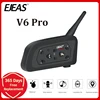 EJEAS V6 PRO Bluetooth Motorcycle BT Communicator Helmet Intercom Headset with 1200m Interphone for 6 Riders ► Photo 1/6