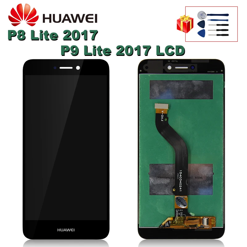 Для Huawei P8 Lite 2017 LCD PRA-TL10 PRA-TL20 женский дисплей сенсорный экран дигитайзер Запасные