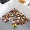 Thicken Bathroom Baths Mats Carpets Set Stones Printed Toilet Floor Rug Doormat For Shower Room Bathtube Side Anti-Skid 3 Sizes ► Photo 3/6