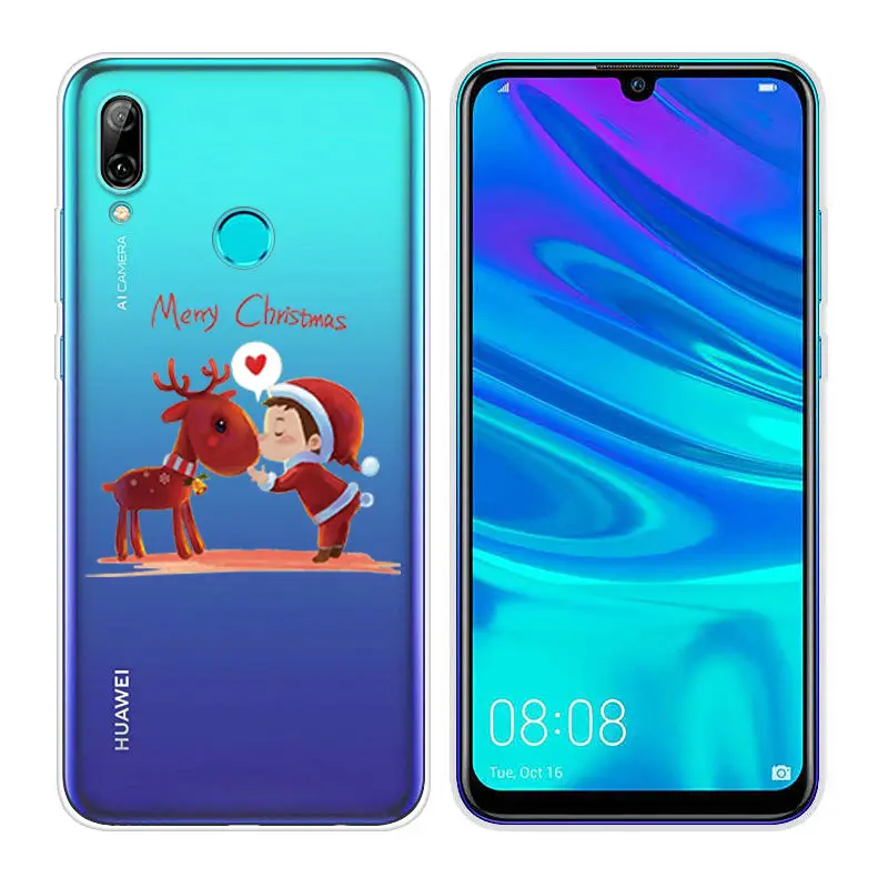 Christmas Case For Huawei P20 P30 Lite Pro P Smart 2019 Soft TPU Cover For Huawei Mate 20 10 Lite Pro Honor 20 Pro Case Fundas  (4)