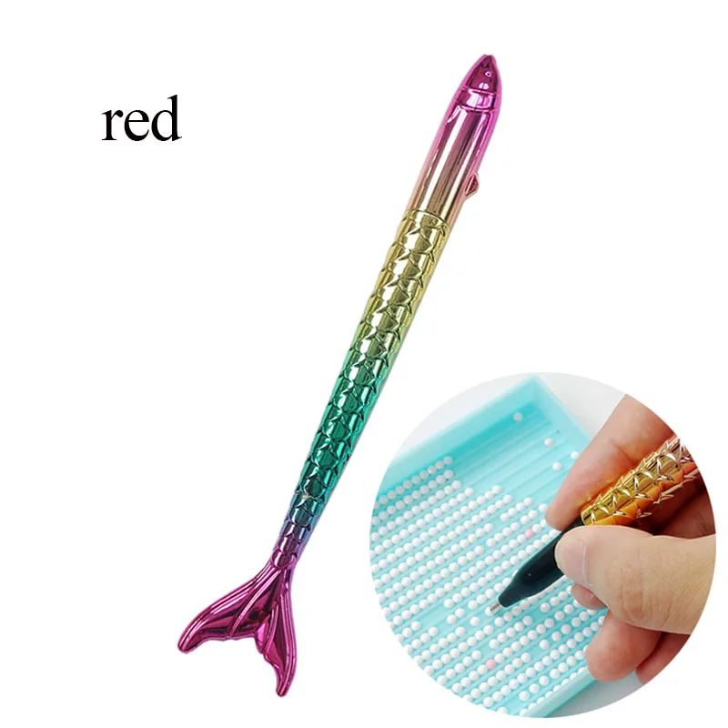 Diamond Painting Pen 5D Resin Point Drill Pens Tools DIY Handmade Embroidery Cross Stitch Colorful Point Pen Sewing Accessories 