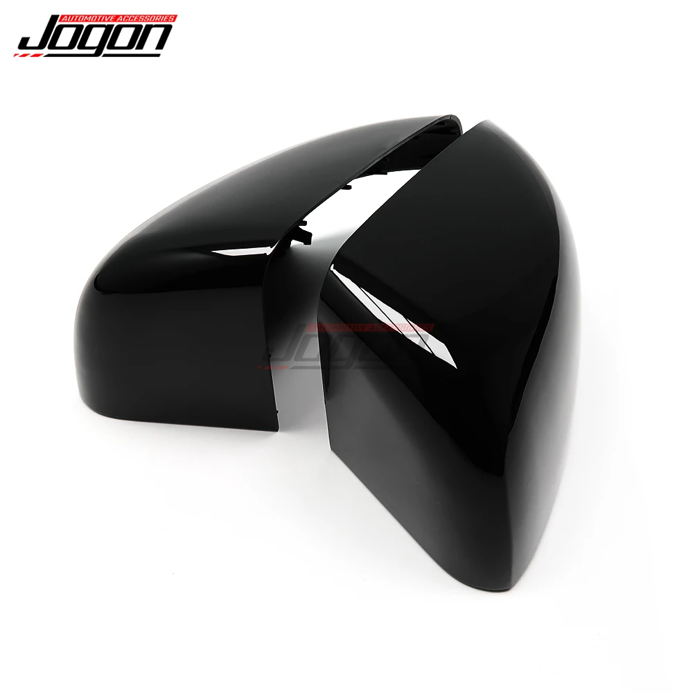 For Ford Ranger T6 Raptor Wildtrak 2012-2021 Everest 2015-2021 Gloss Black  Side Mirror Caps Rearview Mirror Cover Case Replace