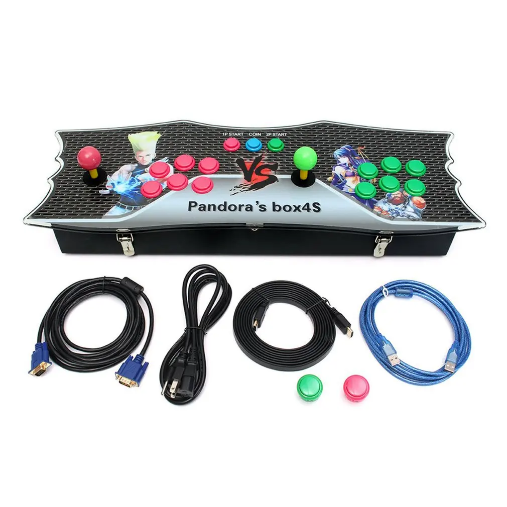 

Ergonomic Design 875 in 1 Classic Games Home Multiplayer Arcade Game Console Controller Kit Set Double Joystick Console