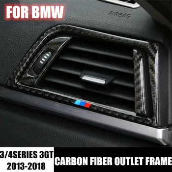 

Carbon Fiber Car Central Control Outlet Decorative Frame for BMW 3/4Series 3GT