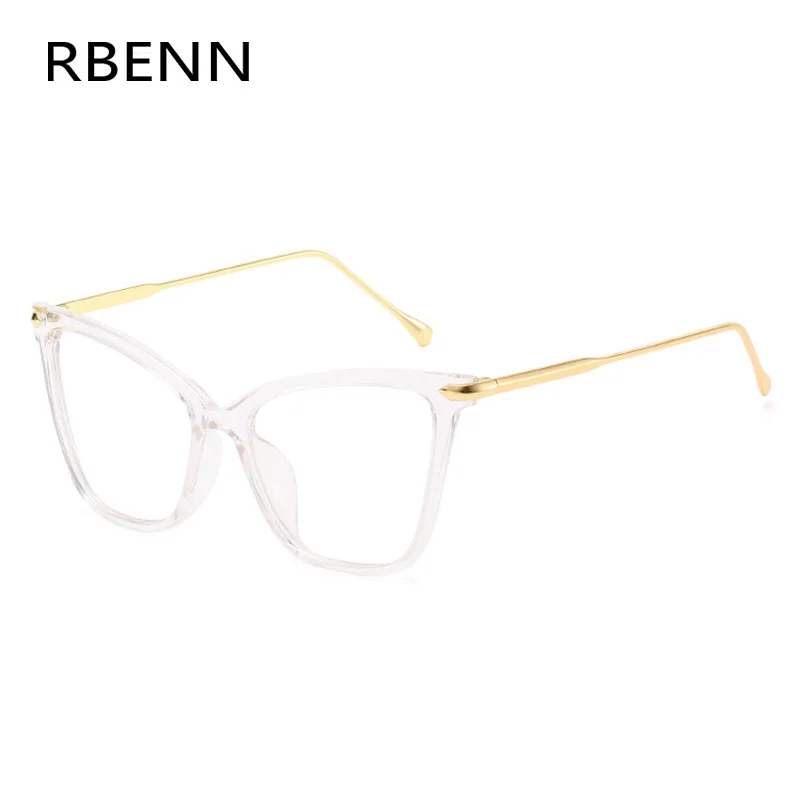 RBENN Cat Eye Reading Glasses Women Fashion Big Frame Presbyopia Eyewear for Ladies Reading Glasses+0.75 1.75 2.75 3.75 4.5 5.0