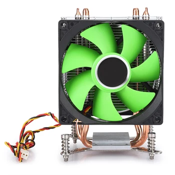 

CPU Cooler 3-Wire Dual-Fan Non-Light Dual-Copper-Pipe for AMD / AMD3 / AM4 / FM1 / FM2