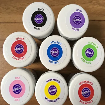 

28.3g*8 pcs America Wilton Double sugar cake pigment color paste food baking