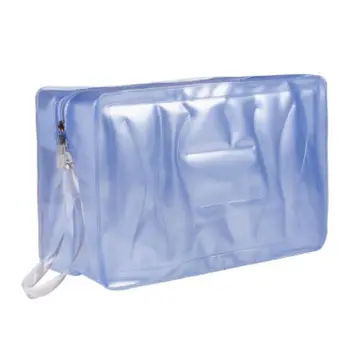 

Swimming Storage Bag Large Capacity Waterproof Zipper PVC Swimsuit Handbag Beach Organizer For Camping Fishing Climbing
