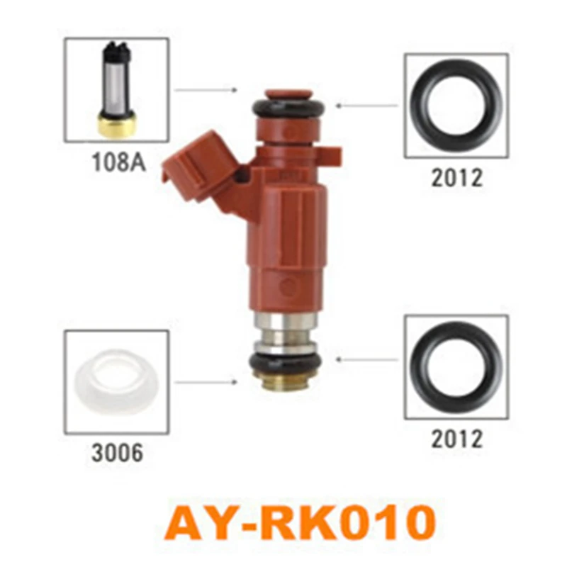 

OEM 0280155769 166005L300 35310-38010 40pieces/set auto parts fuel injector repair kits , for FBJC100 For Nissan Engine AY-RK010
