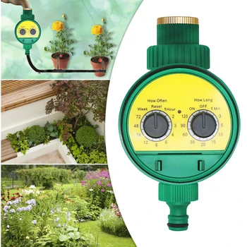 

Garden Automatic Water Timer Irrigation Controller System Sprinkler Controller Programmable Valve Hose Faucet Watering Timer NEW