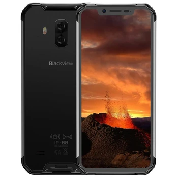 Перейти на Алиэкспресс и купить Blackview BV9600E водонепроницаемый ударопрочный мобильный телефон, 4 Гб + 128 ГБ, Helio P70, Android 9,0, 6,21 дюйма, 5580 мАч, прочный смартфон