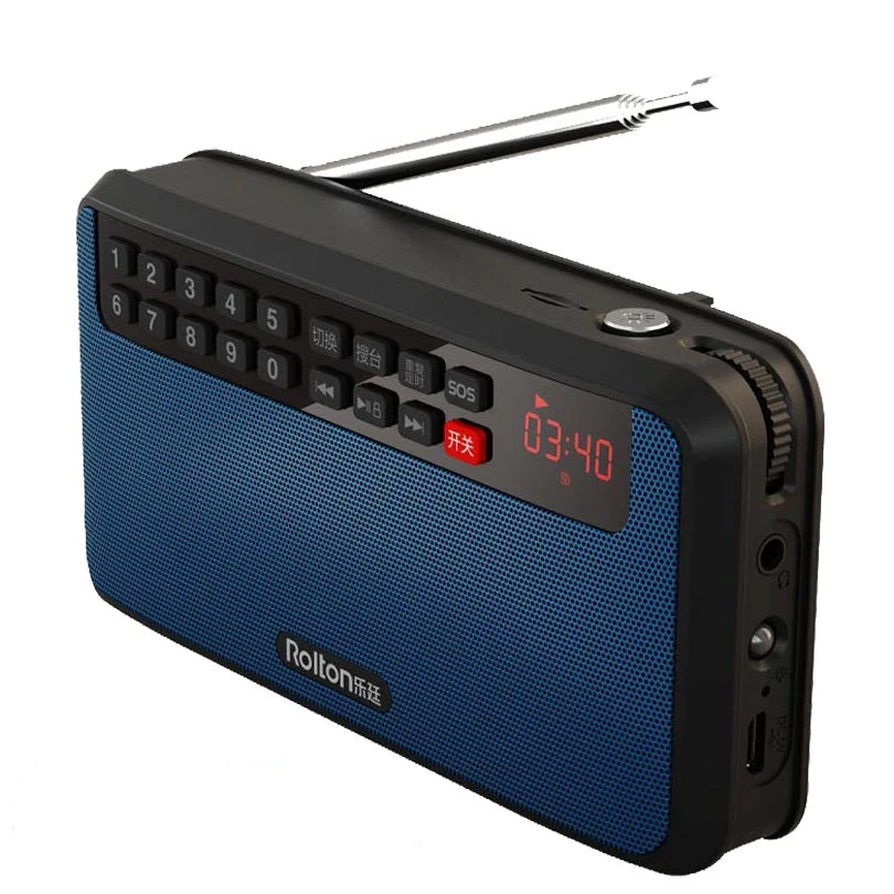 

Hifi FM Radio Player Mini Portable Audio Speakers 2.1 FM Radio With LED Screen MP3 music player support SD TF card