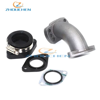 

125cc 140cc 150cc 160cc 200cc Inlet Joint Manifold Intake Pipe Pit bike For Roundslide Carburetor Mikuni 26mm 29mm Gaskets