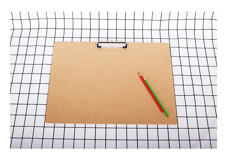A3 Paper Doing Homework Board Clip Thick Board Hotel Order Dishes Clip Board Writing Pad Clip Doing Homework Drawing Board Copy