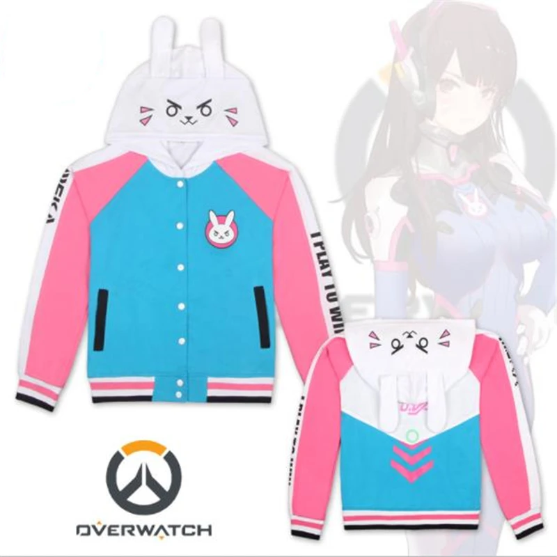 Overwatch OW D. Va косплей аниме одежда для взрослых женщин пионер Толстовка D. Va одежда куртка FPS игры D. Va Одежда Хэллоуин