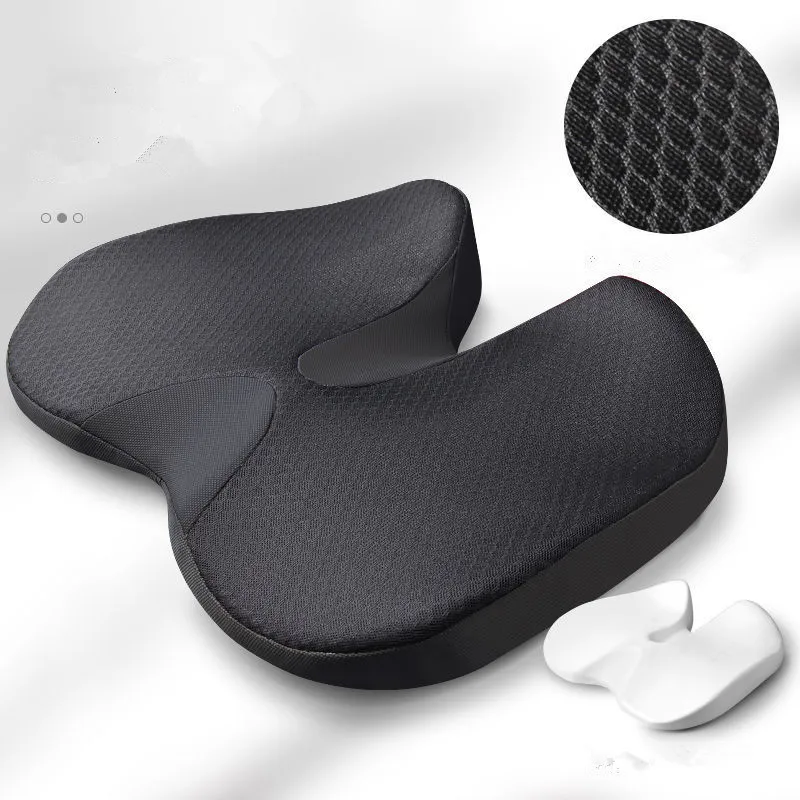 Cushion Non-Slip Orthopedic Memory Foam Coccyx Cushion for Tailbone Sciatica back Pain relief Comfort Office Chair Car Seat 