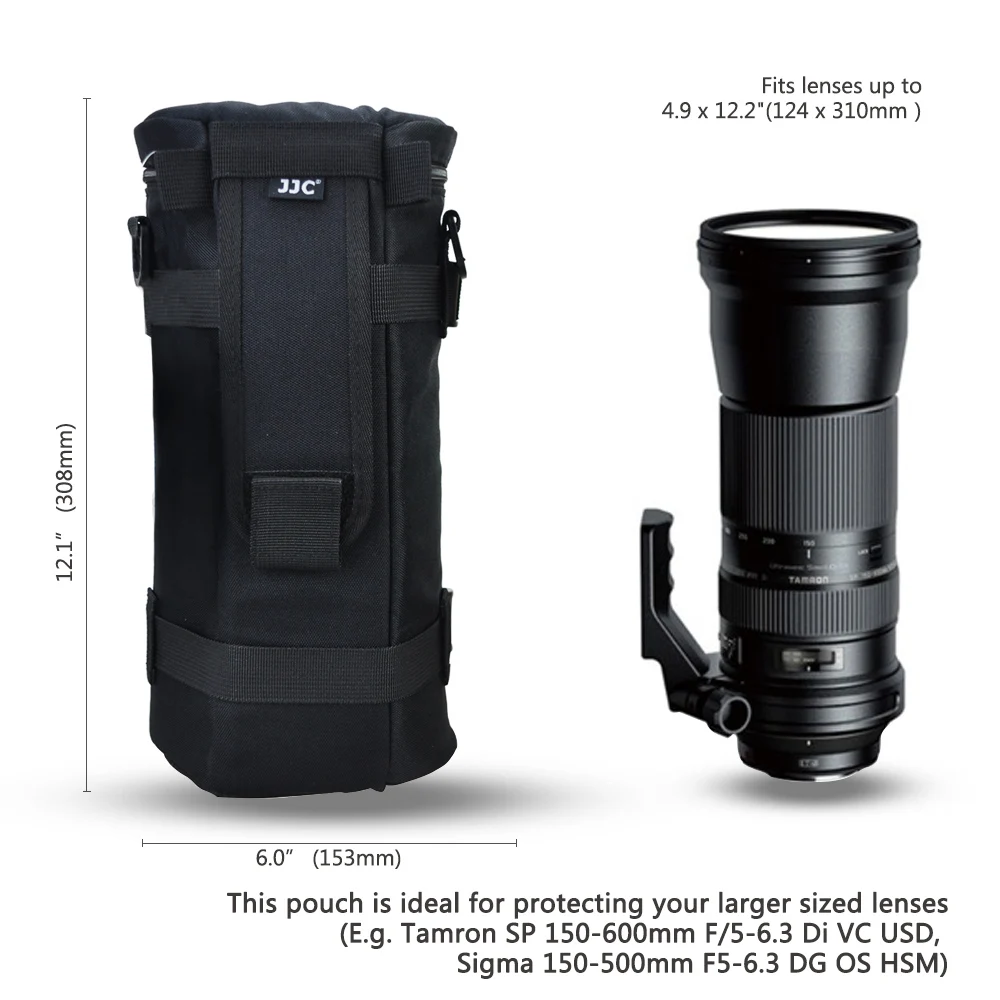 Waterproof Camera Lens Bag & Belt Storage Pouch for Photography Accessories