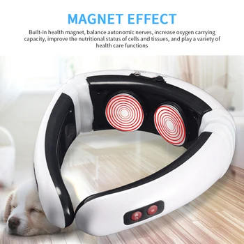 

Neck MassagerMultifunction Electromagnetic Pulse Neck Massager Portable Electric Professional Massagers Back Shoulder for Treatm