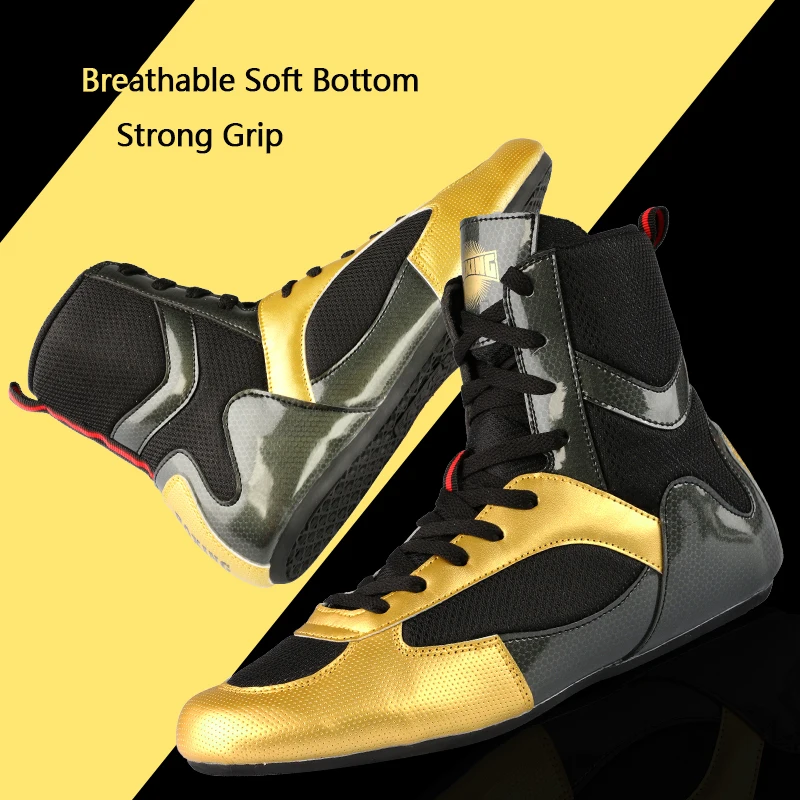 Боксерская обувь для борьбы тхэквондо сандалии мужчин и женщин профессиональная